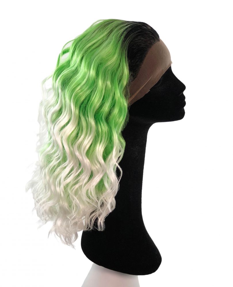 Wicked Green Ombre Lace Front Wig The Brighton Birdcage