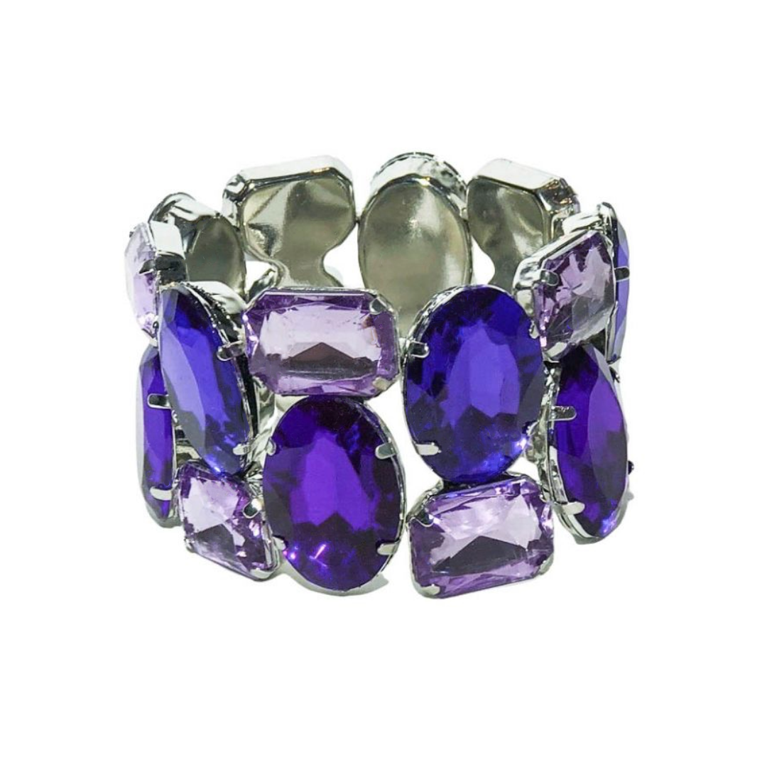 Purple Crystal Bracelet