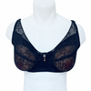 Black Wired Pocket Bra